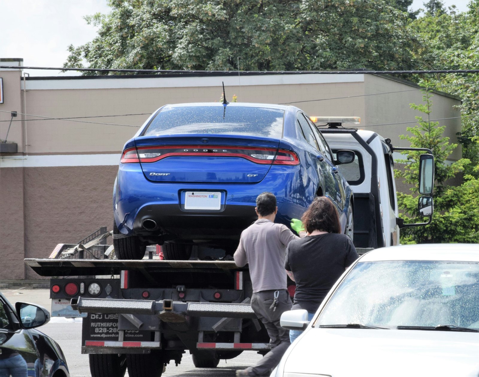 car towing