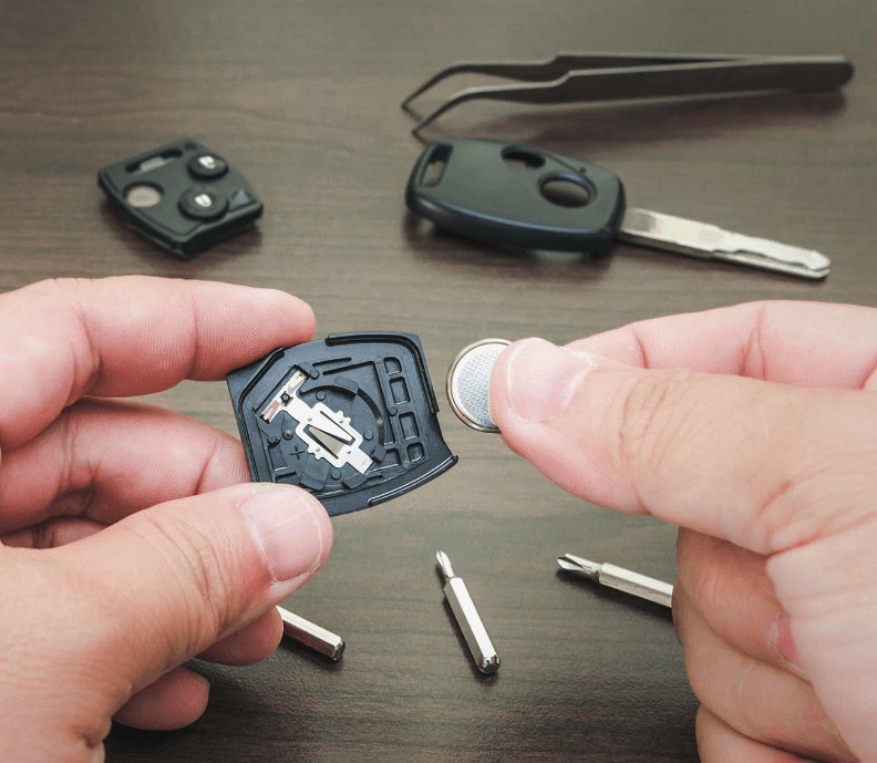 Car key battery Replacement