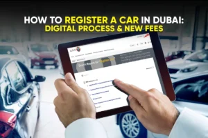 how to register a car in Dubai