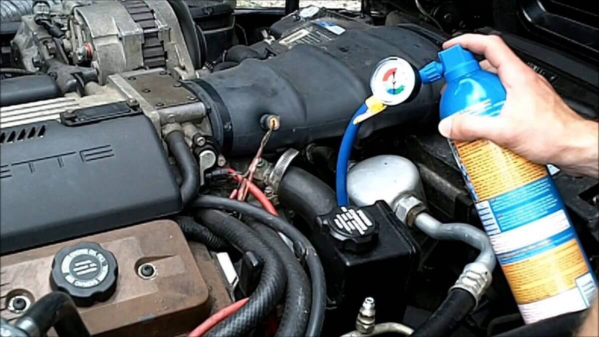 Car Ac Gas Refilling