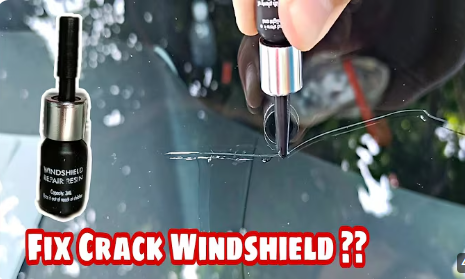 How To Fix Crack Windshield Car