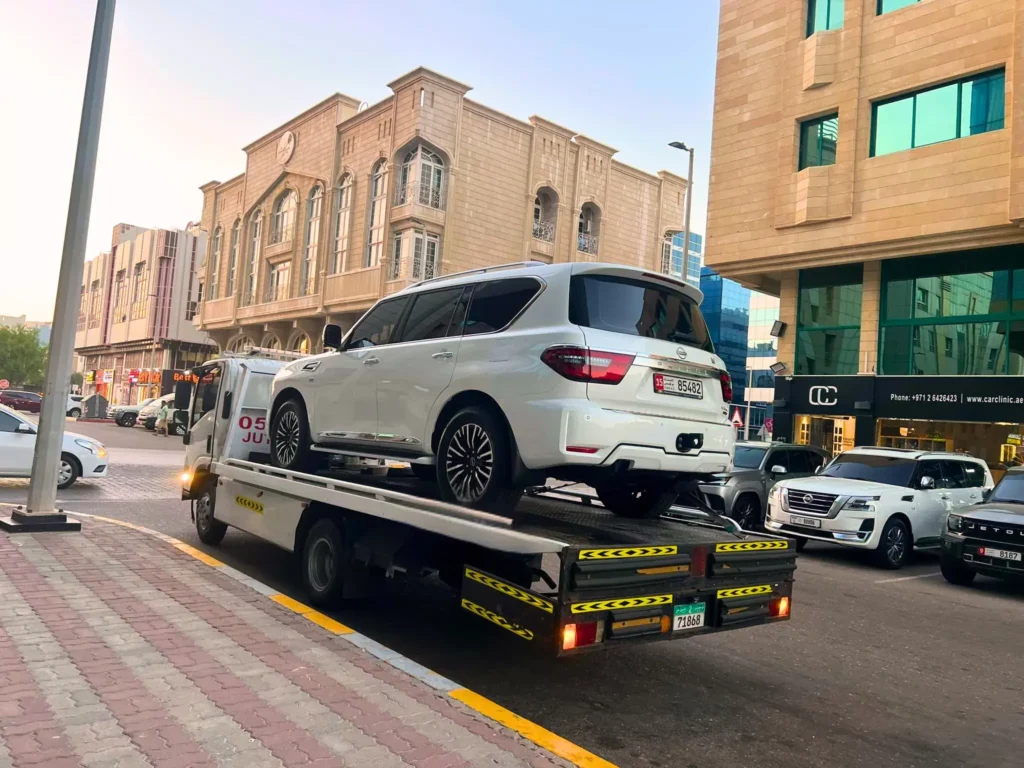 Car Recovery Services Khalifa City in Abu Dhabi