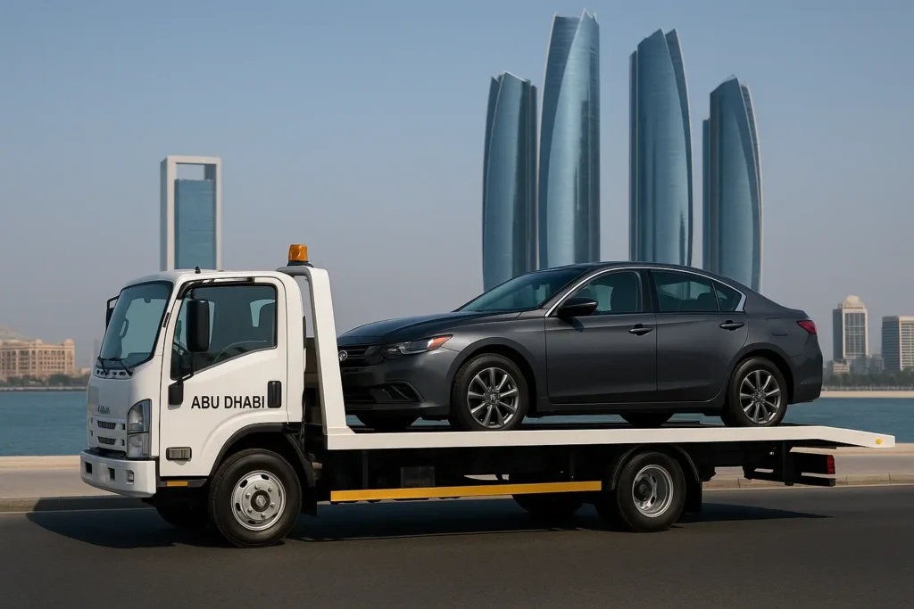 Car Recovery Services Khalifa City in Abu Dhabi