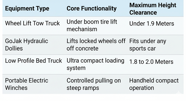Advanced Machinery Used for Car Recovery Without Damage
