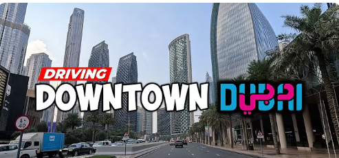 Downtown Dubai 🇦🇪 Driving Tour