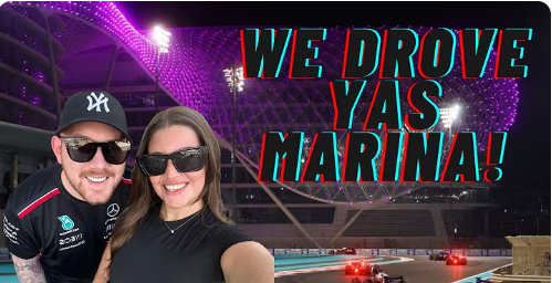 We drove an F3 car around the Yas Marina F1 circuit