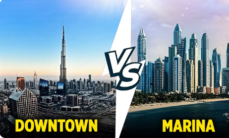 Dubai Downtown or Dubai Marina What's the BEST